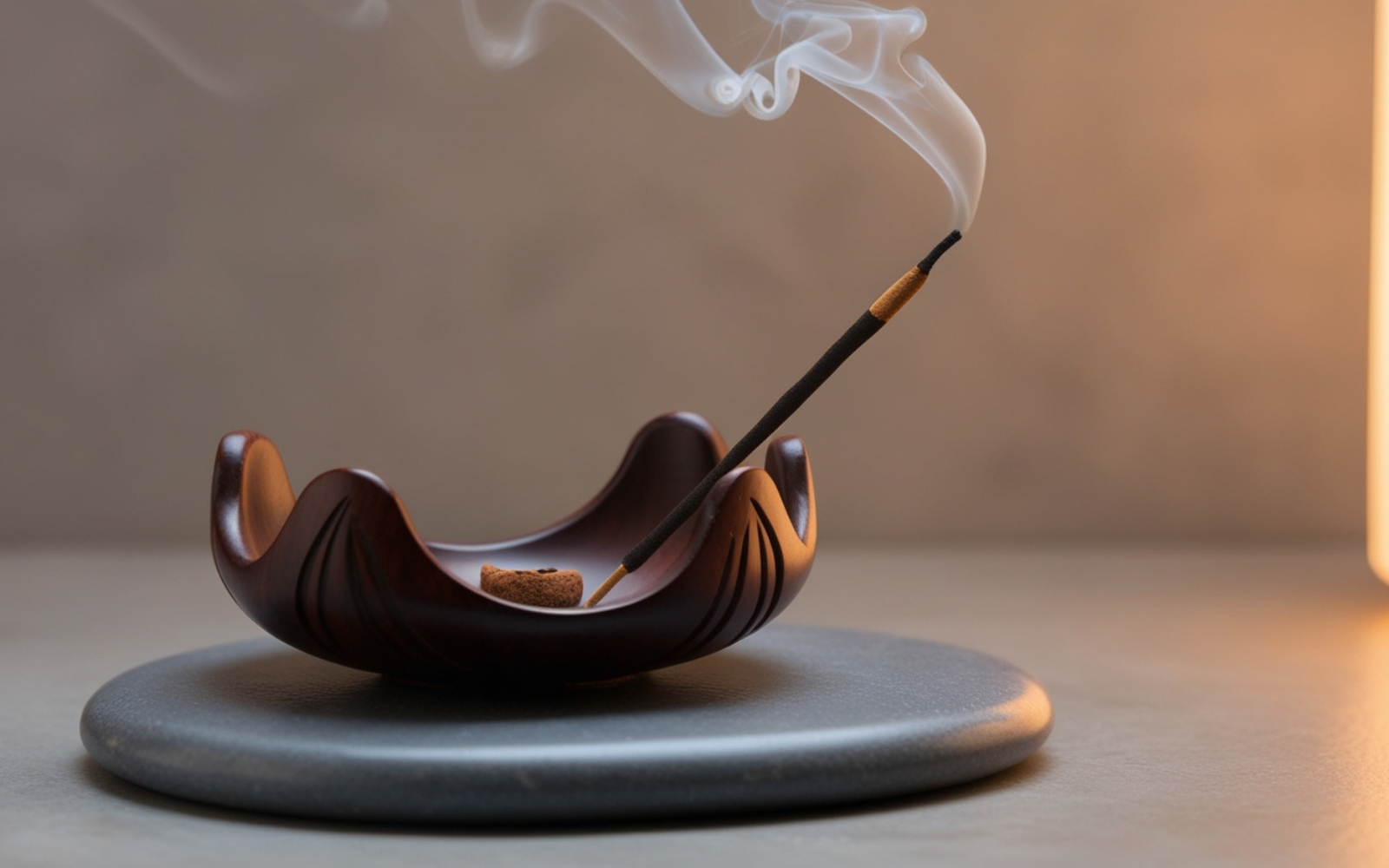 How do we detect the smell of an Agarbatti (incense stick)?
