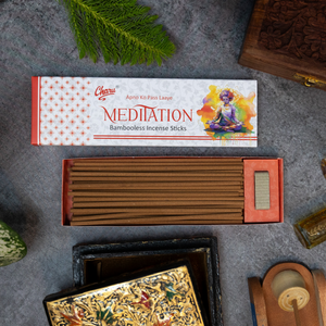 Bambooless Meditation Incense Sticks - (Pack of 51 sticks)