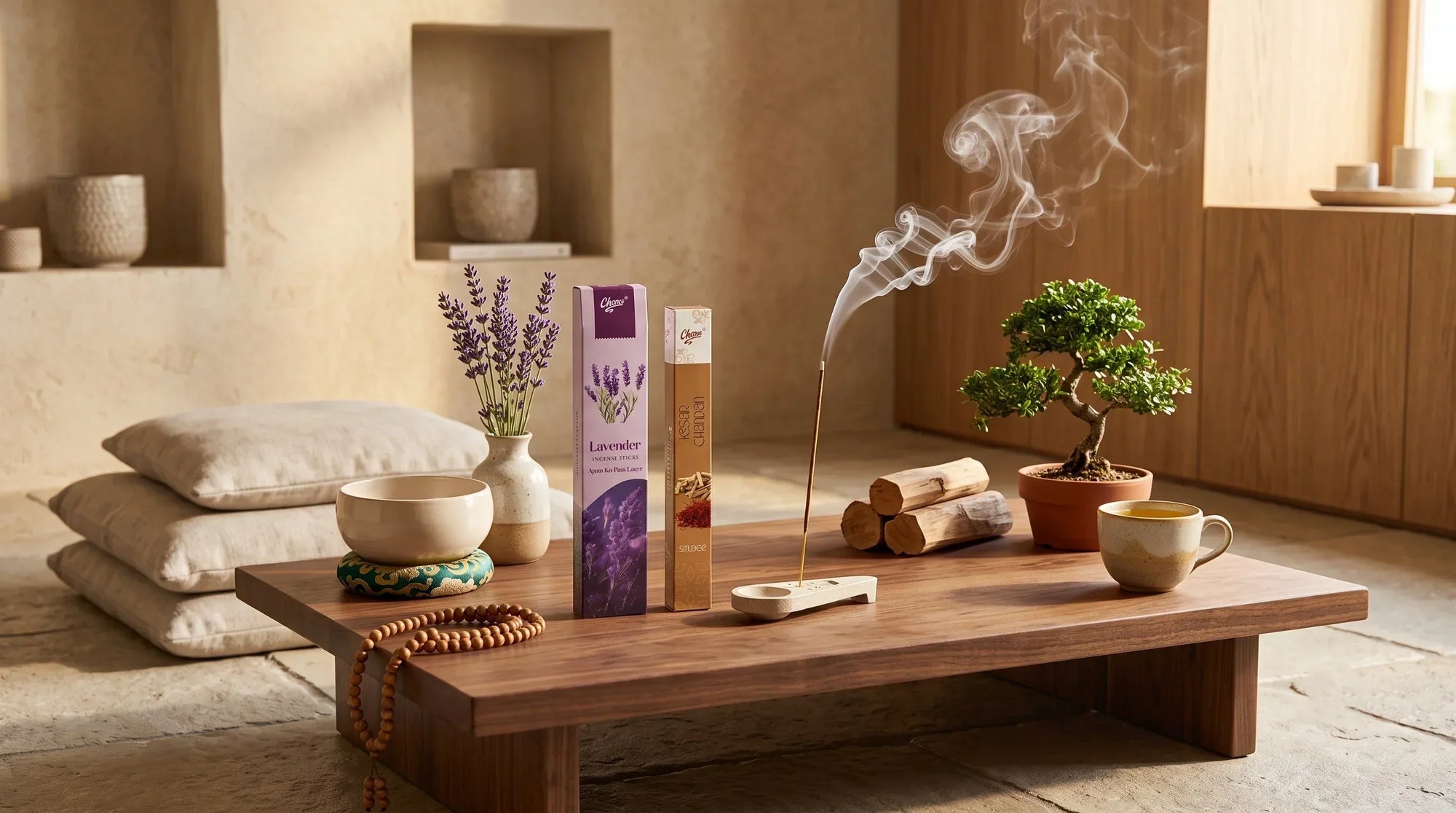 Best incense sticks for meditation and mental clarity in a peaceful mindfulness space.