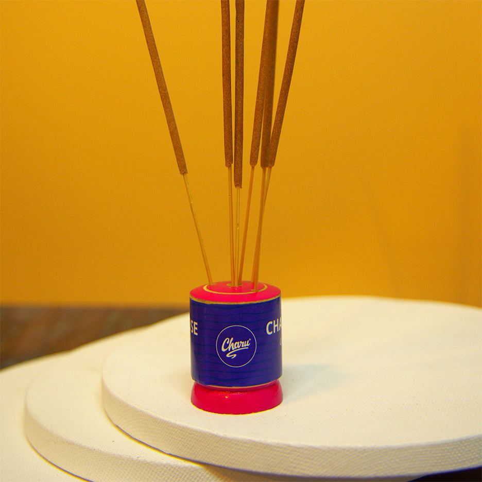 Wooden Small Incense Stand