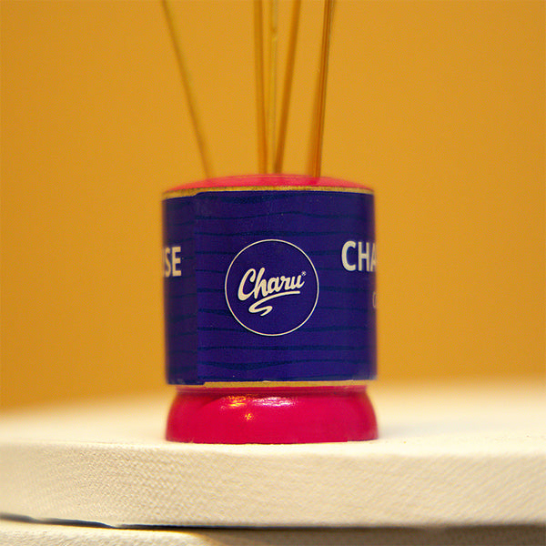Small Wooden  Incense Stand