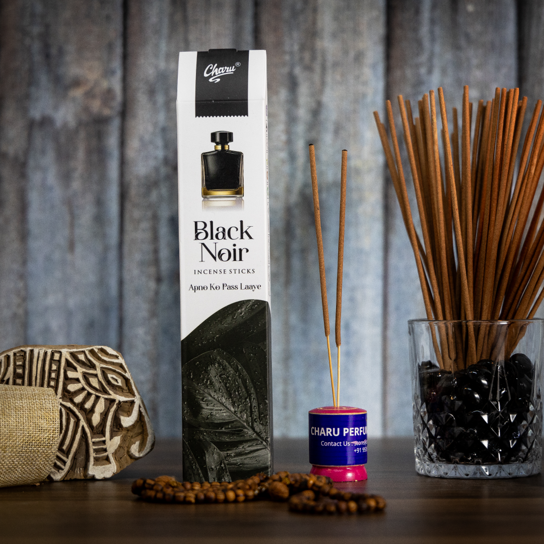 Natural Black Noir Incense Sticks - (Pack of 51 sticks)