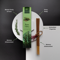 Natural Rosemary Incense Sticks-(Pack of 51 sticks)