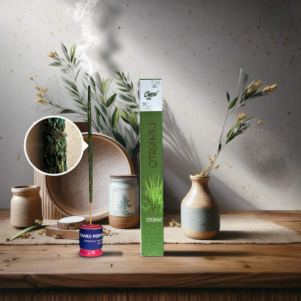 Citronella Smudge Incense Sticks (Pack of 20)