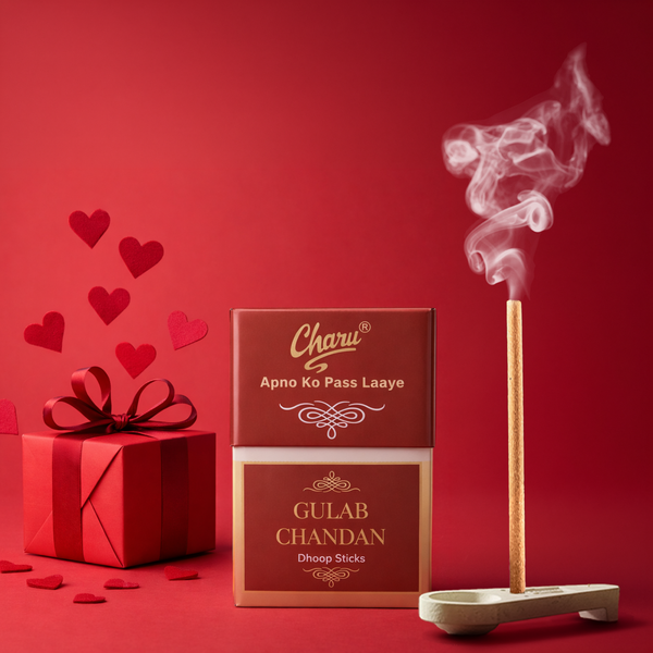Gulab Chandan Dhoop Sticks – valentine's day special pack