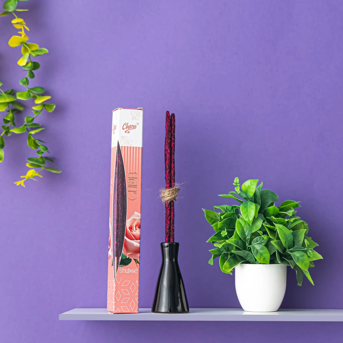 Gulab Smudge Incense Sticks - (Pack of 20 sticks)