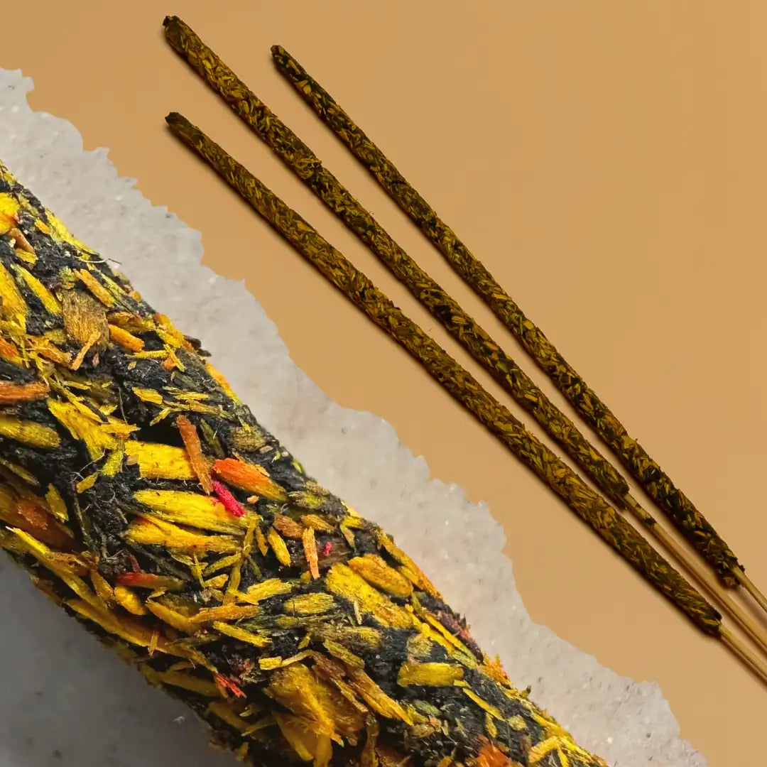 Kesar Chandan Smudge Incense Sticks - (Pack of 20 sticks)