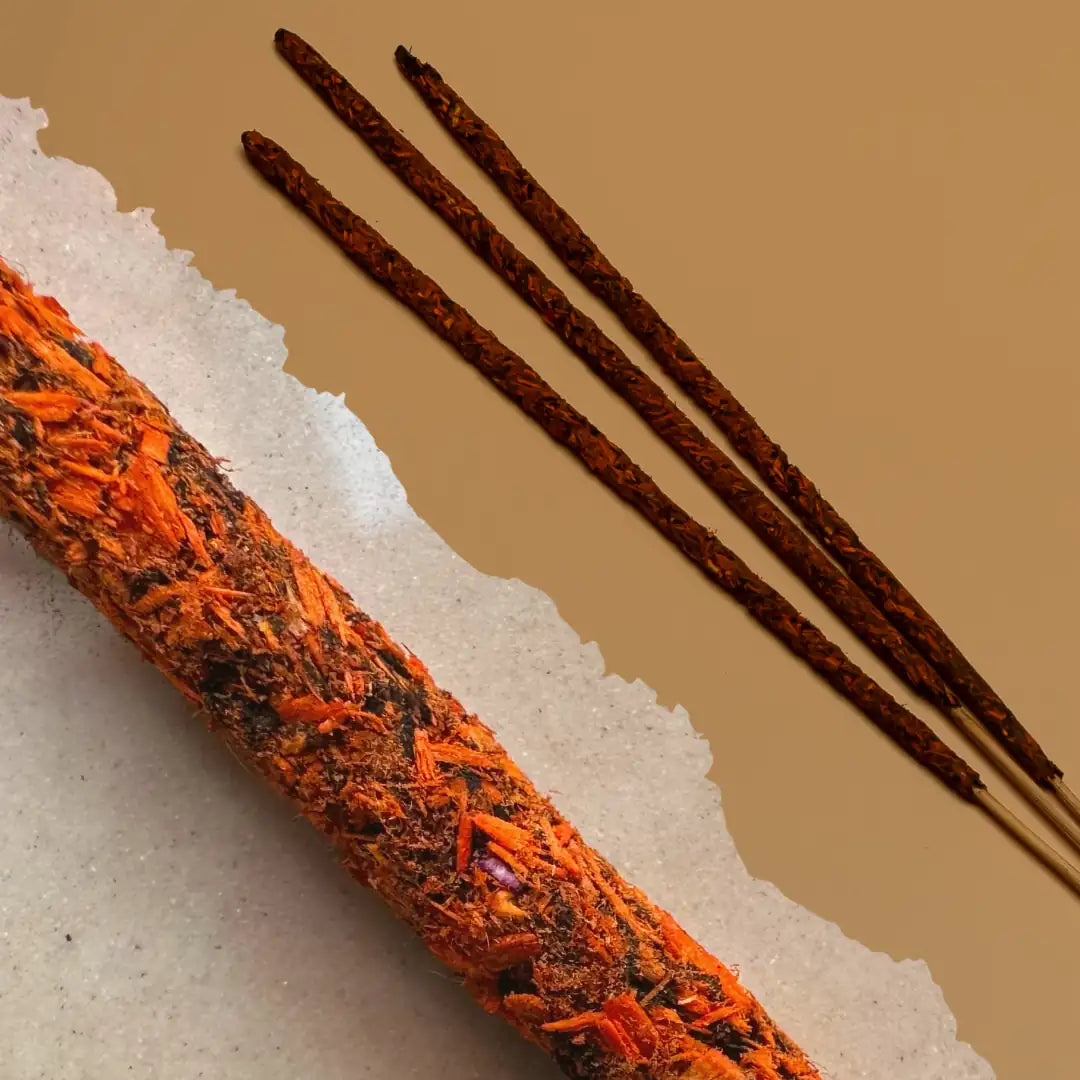 Khus Smudge Incense Sticks - (Pack of 20 sticks)