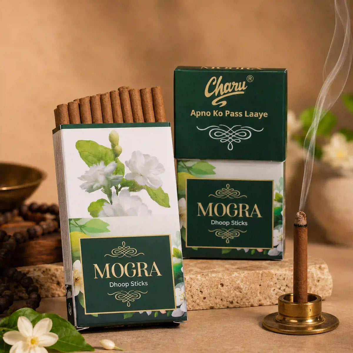 Mogra Dhoop Sticks (Pack of 27 Sticks)