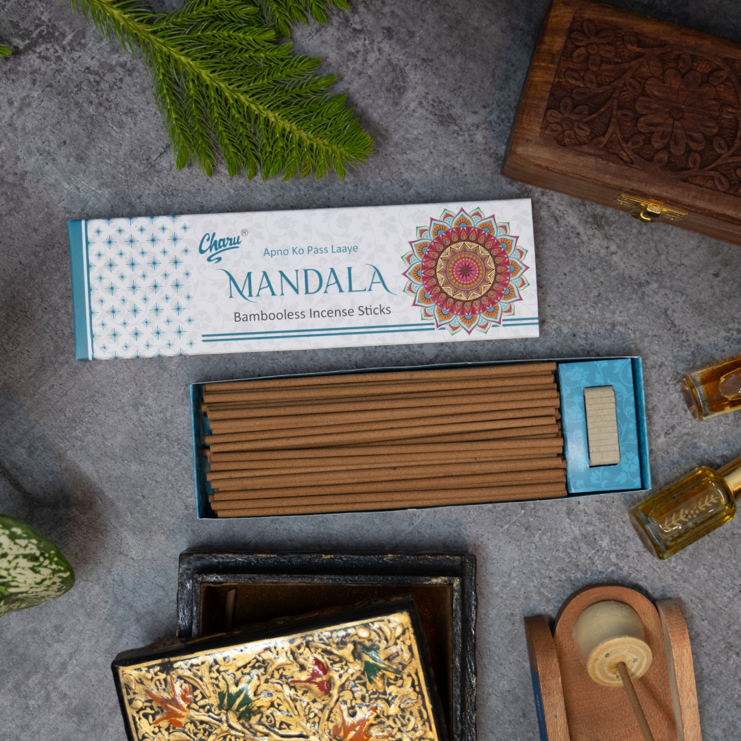 Bambooless Mandala Incense Sticks - (Pack of 51 sticks)