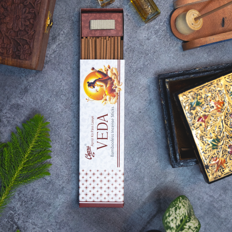 Bambooless Veda Incense Sticks - (Pack of 51 sticks)