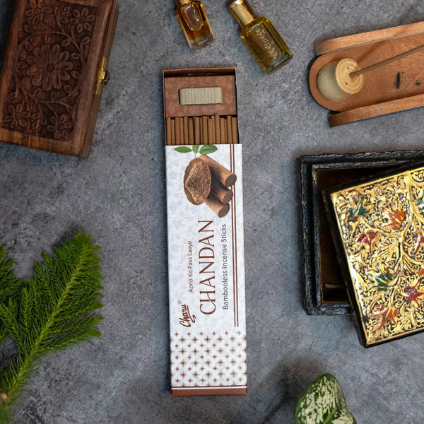 Bambooless Chandan Incense Sticks - (Pack of 51 sticks)