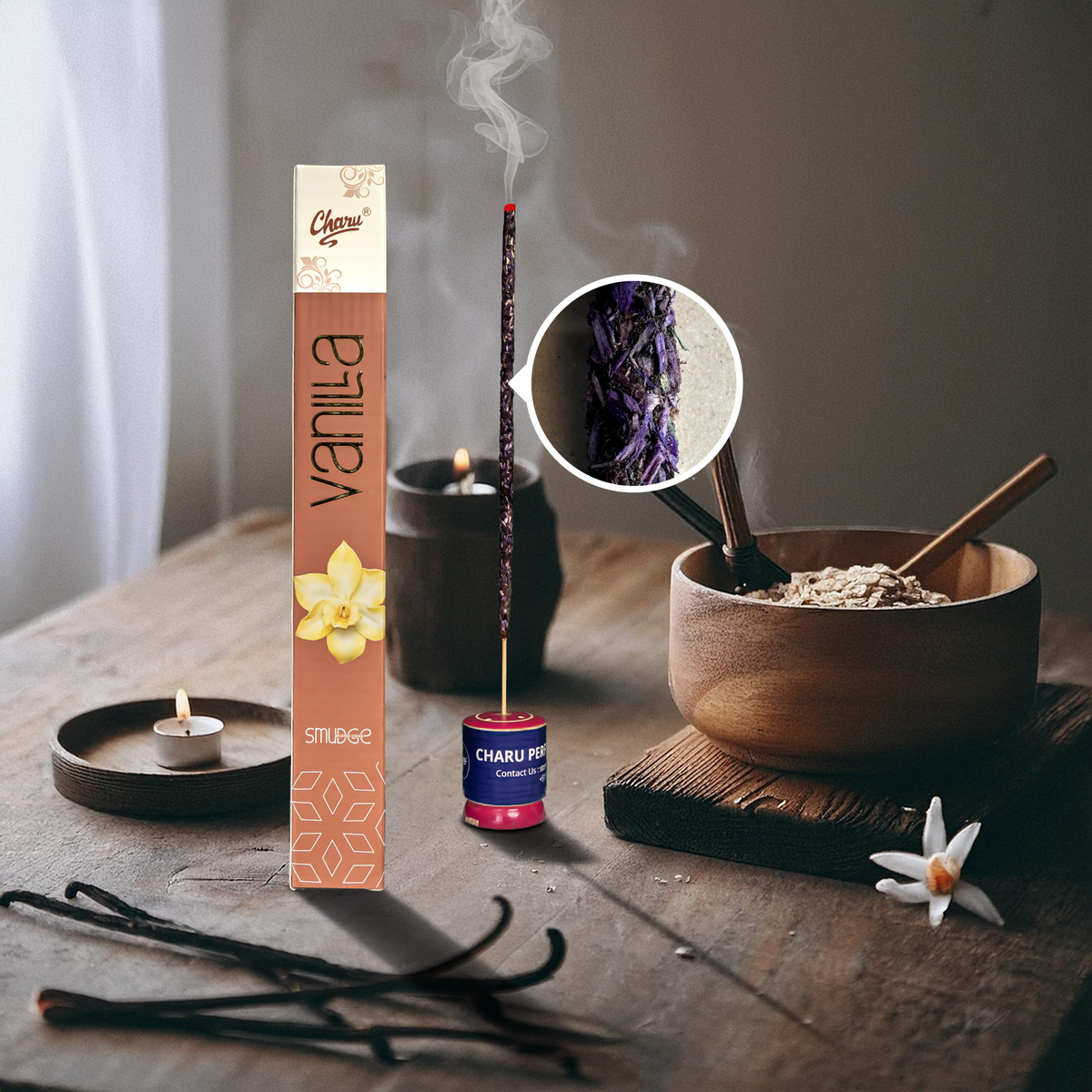 Vanilla Smudge Incense Sticks - (Pack of 20 sticks)