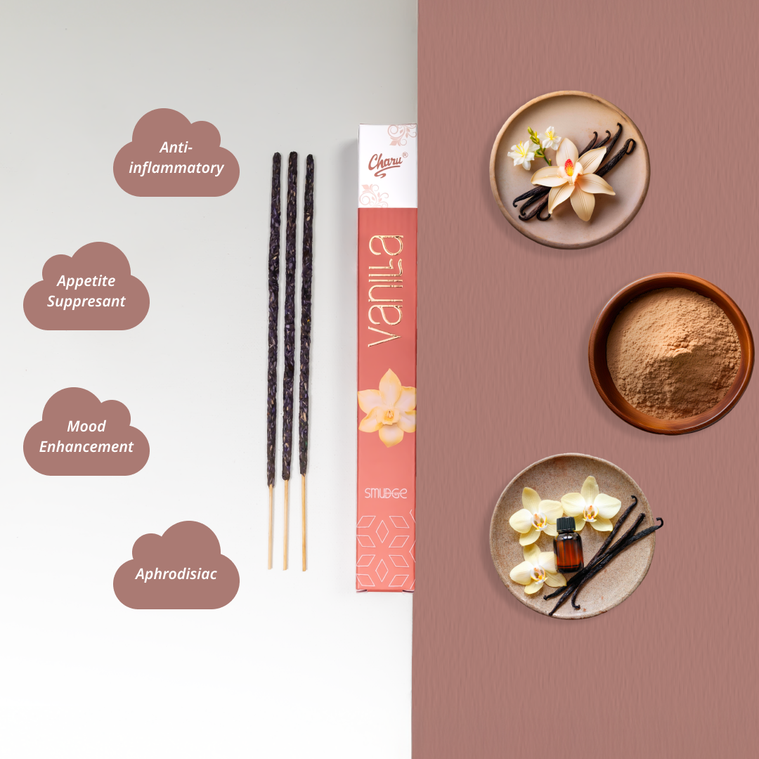 Vanilla Smudge Incense Sticks - (Pack of 20 sticks)