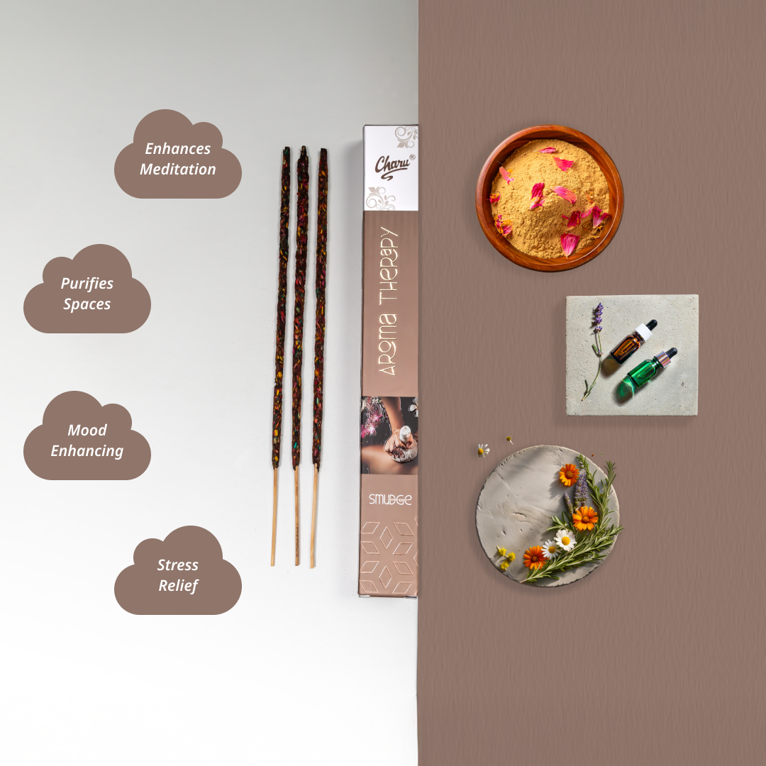 Aromatherapy Smudge Incense Sticks - (Pack of 20 sticks)