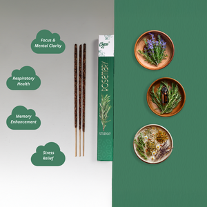 Rosemary Smudge Incense Sticks - (Pack of 20 sticks)