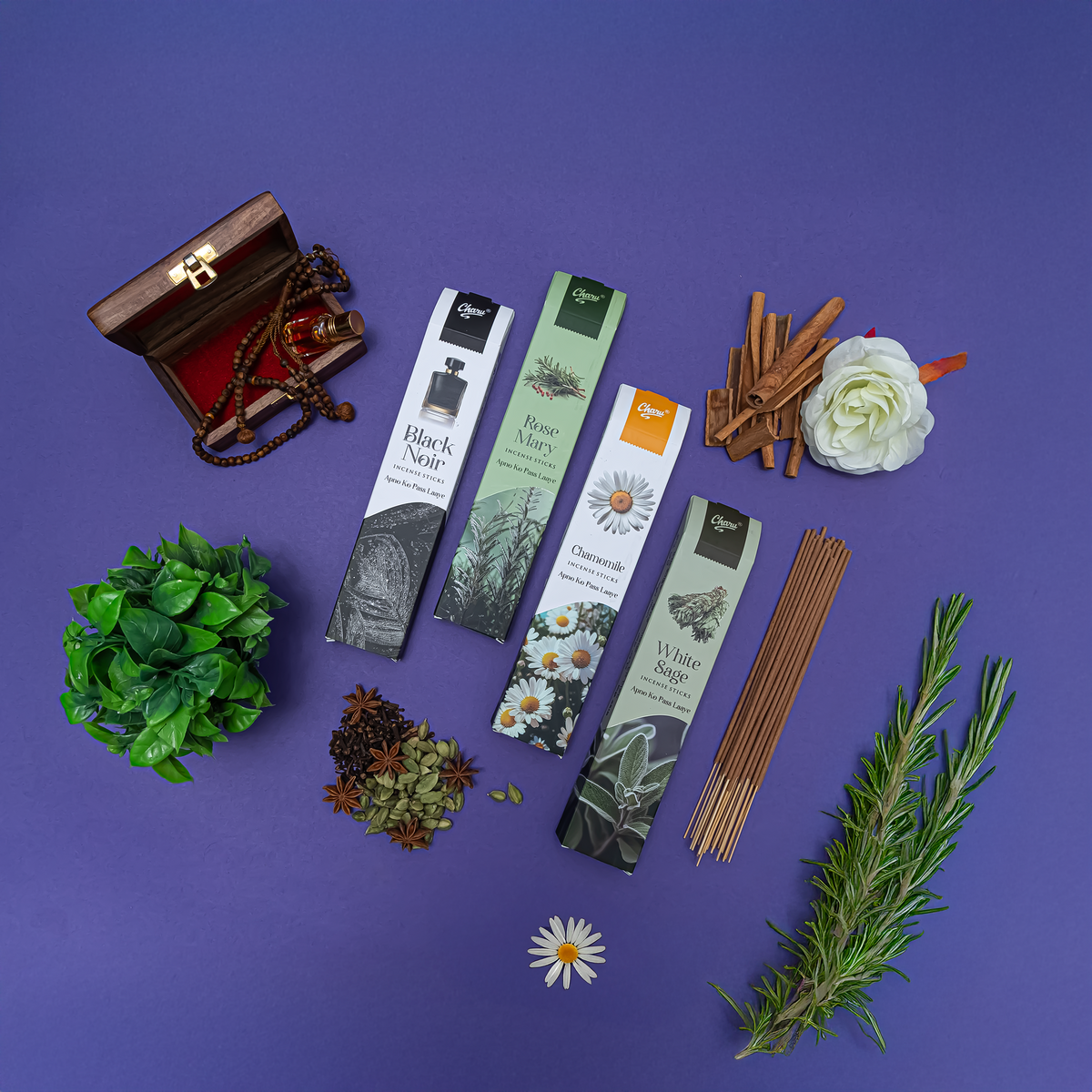 Refresh & Relax Natural Incense Pack