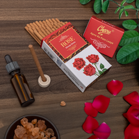 Rose Dhoop Sticks (Pack of 27 Sticks)