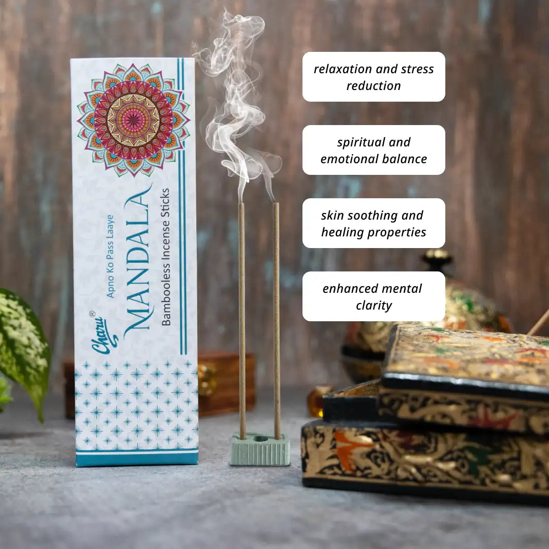 Bambooless Mandala Incense Sticks - (Pack of 51 sticks)