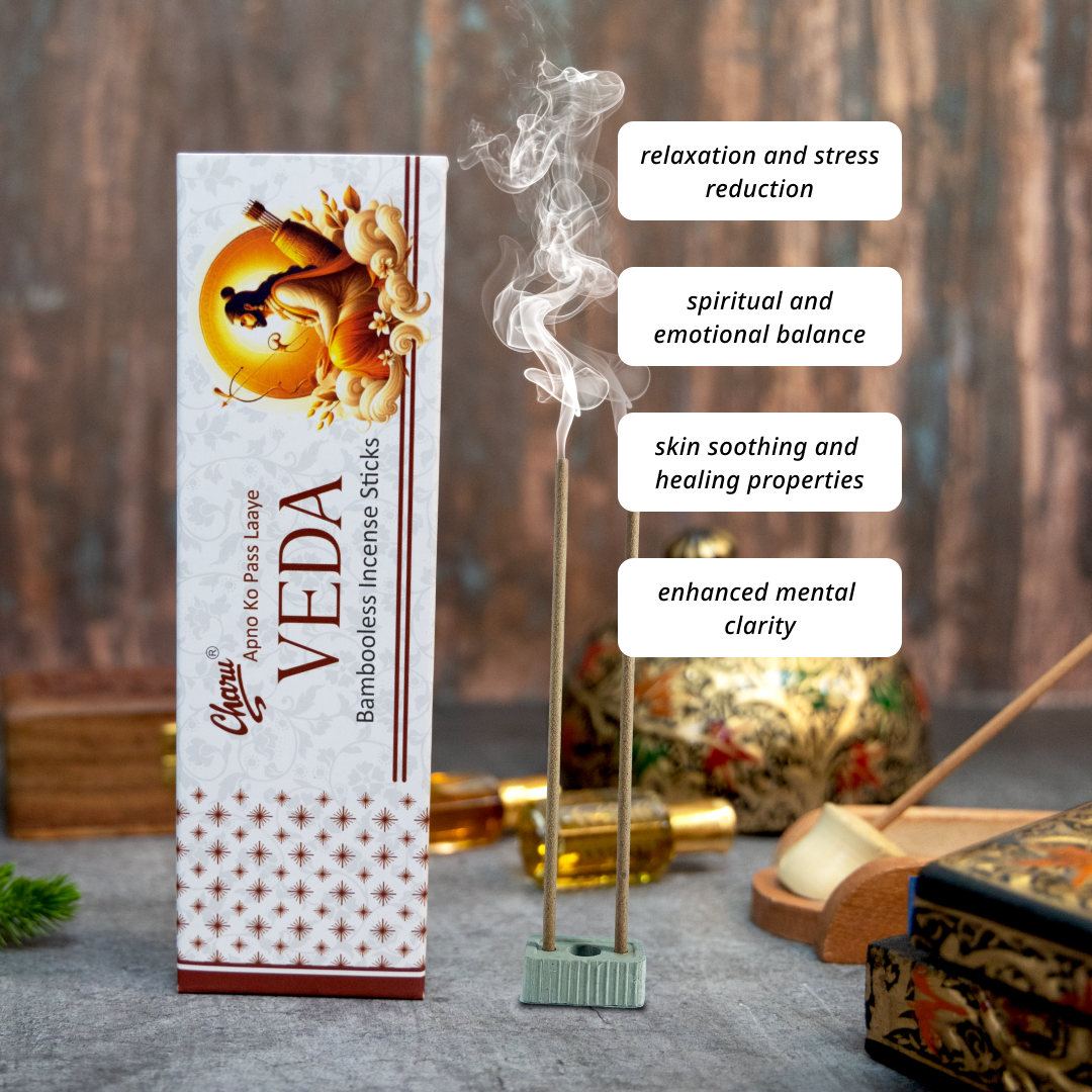 Bambooless Veda Incense Sticks - (Pack of 51 sticks)