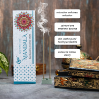 Bambooless Mandala Incense Sticks - (Pack of 51 sticks)