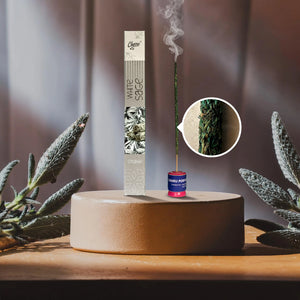 White Sage Smudge Incense Sticks - (Pack of 20 sticks)